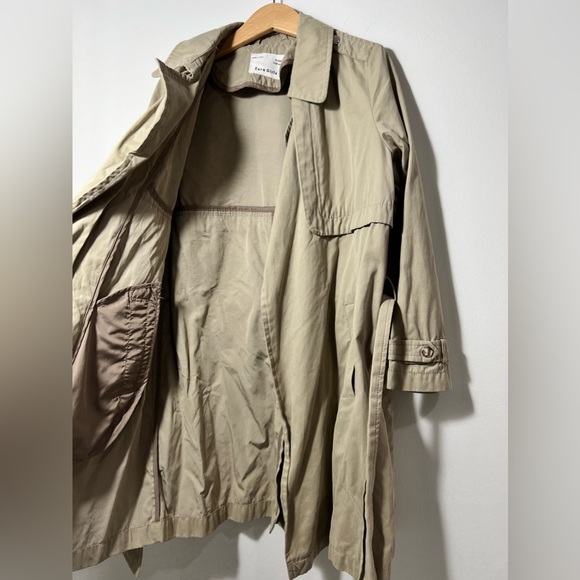 - Zara girls trench coat size 8 - Picture 3 of 7